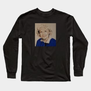 Betty white Long Sleeve T-Shirt